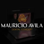 Logotipo, Identidade Visual, criado para Mauricio Avila Dental Comcept de Joaçaba, SC